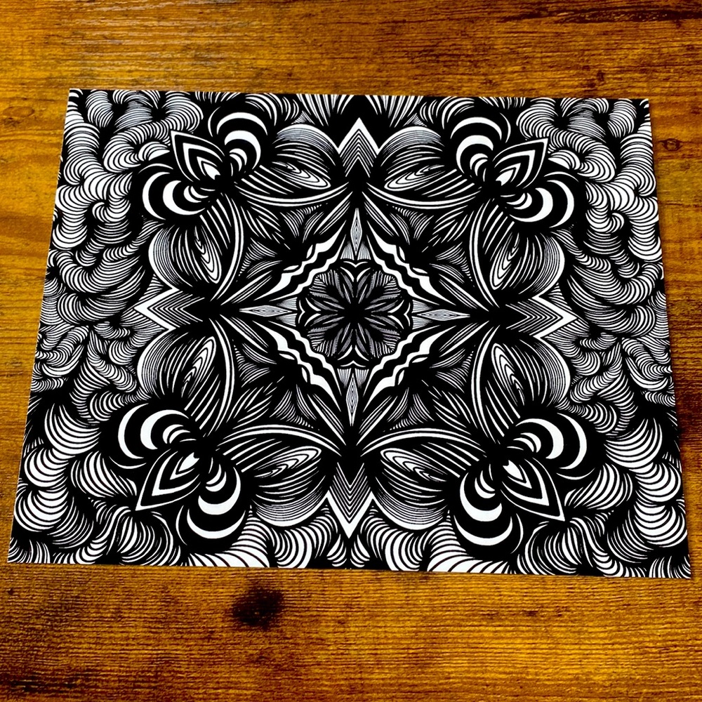 Abstract  8x10 print